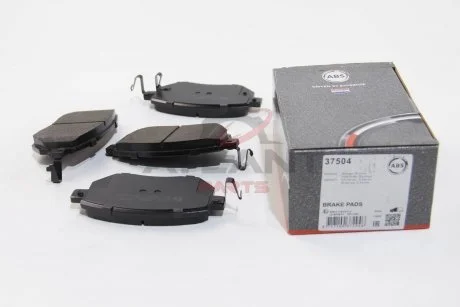 Колодки тормозные пер. Q60/QX50/Q70/Navara/Qashqai/Murano/Pathfinder 05- A.B.S. 37504