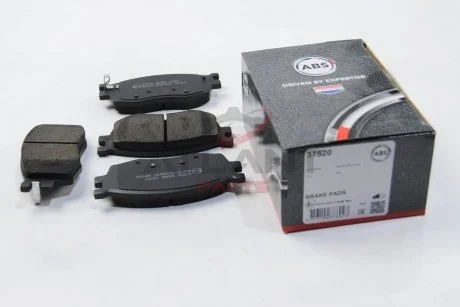 Тормозные колодки, дисковый тормоз (набор) A.B.S. 37520