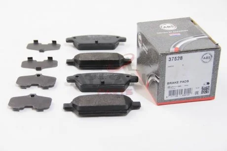 Тормозные колодки зад. Mazda 323/626 94-04 (akebono) A.B.S. 37528