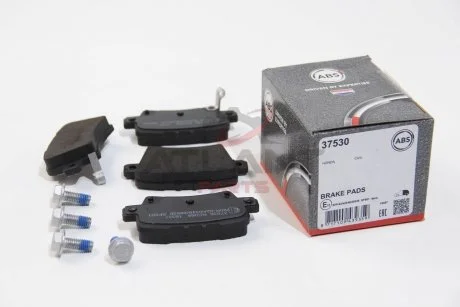 Тормозные колодки, дисковый тормоз (набор) A.B.S. 37530