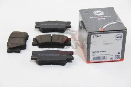 Тормозные колодки, дисковый тормоз (набор) A.B.S. A.B.S. 37545