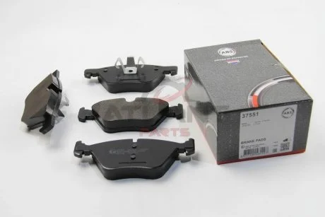 Гальмівні колодки, дискове гальмо (набір) A.B.S. 37551