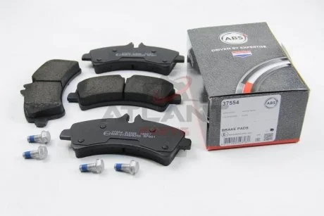 Тормозные колодки зад. Sprinter/Crafter 06- (спарка) A.B.S. 37554