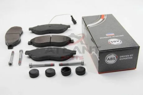 Тормозные колодки передние (1.1-1.5t) 06- A.B.S. 37577