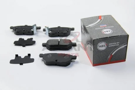 Тормозные колодки зад. Toyota Corolla/Yaris 05- A.B.S. 37580