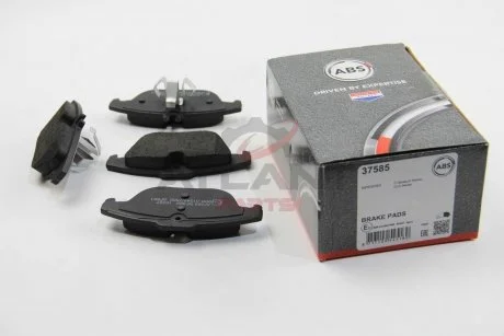 Тормозные колодки зад. MB W204 1.8-2.3 07- (ATE) A.B.S. 37585