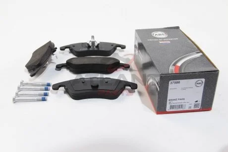 Тормозные колодки перед. MB C/E-класс (W204/W212) 07- A.B.S. 37586