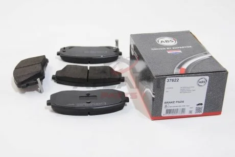 Тормозные колодки, дисковый тормоз (набор) A.B.S. A.B.S. 37622