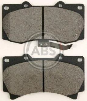 Тормозные колодки, дисковый тормоз (набор) A.B.S. 37639