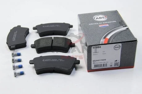 Тормозные колодки перед. Kangoo 08- (R15/R16) A.B.S. 37664