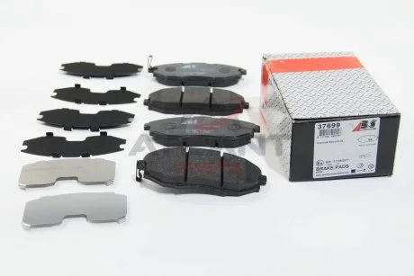 Тормозные колодки перед. Chevrolet Epica 05- (sumitomo) (144x56.5x17) A.B.S. 37699