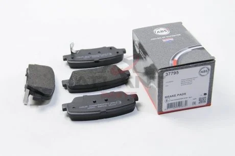 Тормозные колодки, дисковый тормоз (набор) A.B.S. 37795