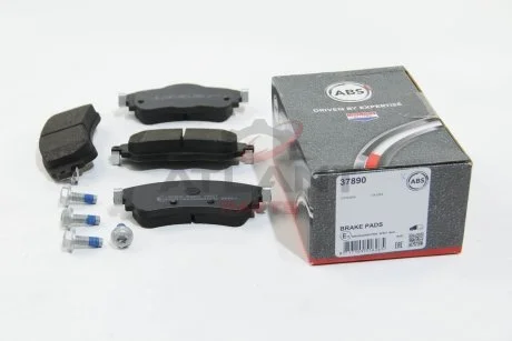 Колодки тормозные перед. C4/DS4 (10-21) A.B.S. 37890