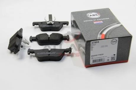 Тормозные колодки, дисковый тормоз (набор) A.B.S. A.B.S. 37904