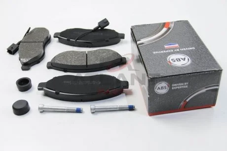 Тормозные колодки, дисковый тормоз (набор) A.B.S. 37907