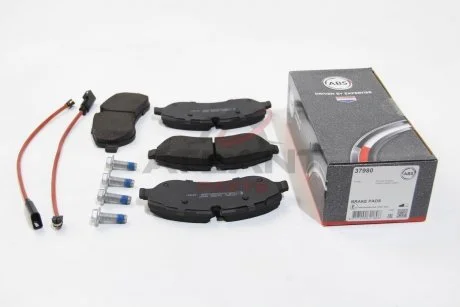 Фото тормозные колодки перед. Transit (V348) 12- (RWD) A.B.S. 37980 Тормозные колодки перед. Transit (V348) 12- (RWD) A.B.S. 37980