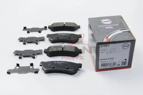 Колодки тормозные задние. Gentra/Lacetti/Lacetti/Nubira 03- A.B.S. 37991