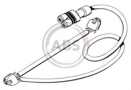 Датчик зносу гальмівних колодок A.B.S. 39543