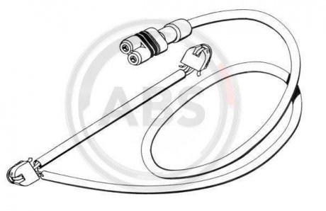 Датчик износа тормозных колодок A.B.S. 39546