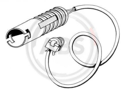 Датчик износа тормозных колодок A.B.S. 39547