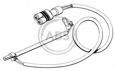 Датчик износа тормозных колодок A.B.S. 39577