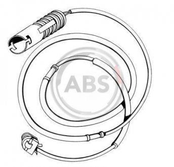 Датчик износа тормозных колодок A.B.S. 39593