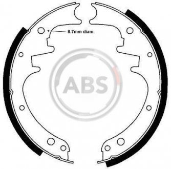 Тормозные колодки.) A.B.S. 40267