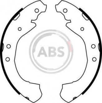 Тормозные колодки.) A.B.S. A.B.S. 40675 (фото 1)