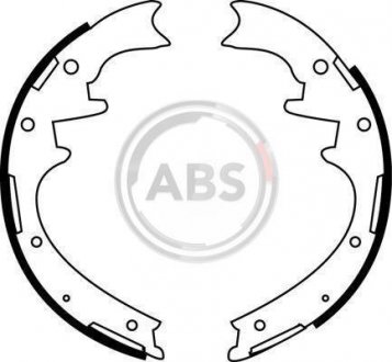 Гальмівні колодки (набір) A.B.S. 40705