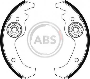 Гальмівні колодки (набір) A.B.S. 8005