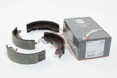 Фото гальмівні колодки (набір) A.B.S. A.B.S. 8135 Гальмівні колодки (набір) A.B.S. A.B.S. 8135