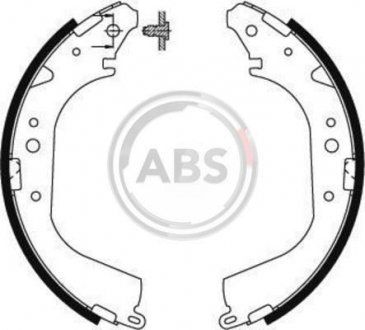 Гальмівні колодки (набір) A.B.S. 8581