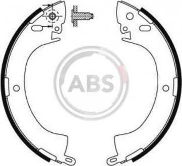 Тормозные колодки.) A.B.S. 8657