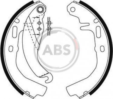 Тормозные колодки.) A.B.S. 8792 (фото 1)