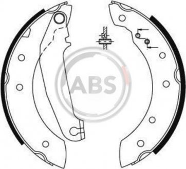 Тормозные колодки.) A.B.S. 8854 (фото 1)