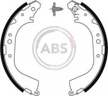 Тормозные колодки.) A.B.S. 8881