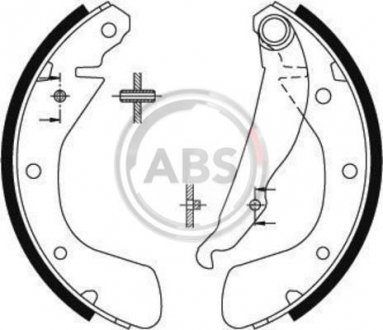 Тормозные колодки.) A.B.S. 8884 (фото 1)