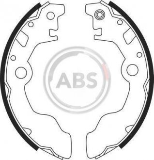 Гальмівні колодки (набір) A.B.S. 8927