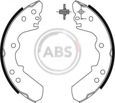 Тормозные колодки.) A.B.S. 8933