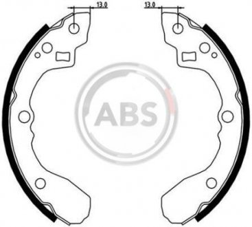 Тормозные колодки.) A.B.S. 8936