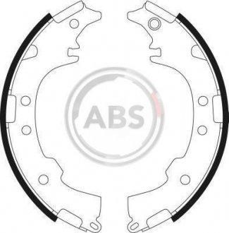 Тормозные колодки.) A.B.S. 9014