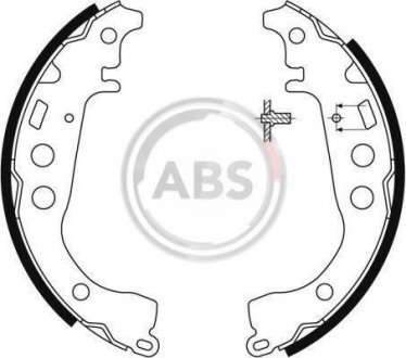 Тормозные колодки.) A.B.S. 9058