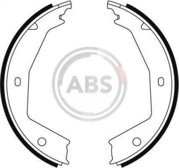 Тормозные колодки ручного тормоза A.B.S. 9060