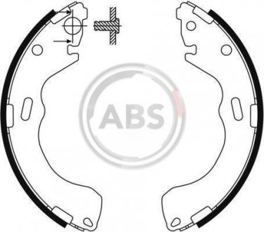 Тормозные колодки.) A.B.S. 9068