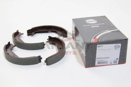 Тормозные колодки ручного тормоза A.B.S. 9071