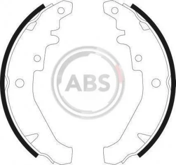 Гальмівні колодки (набір) A.B.S. A.B.S. 9073