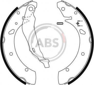 Тормозные колодки.) A.B.S. 9076