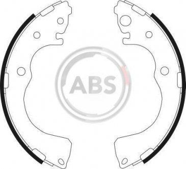 Тормозные колодки.) A.B.S. 9081