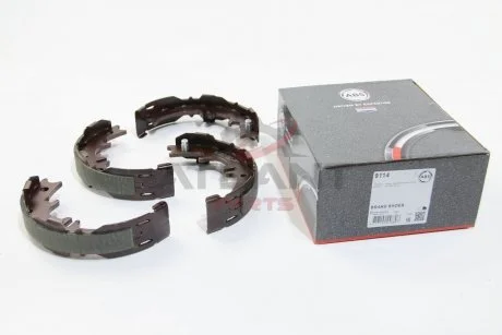 Тормозные колодки ручного тормоза A.B.S. 9114