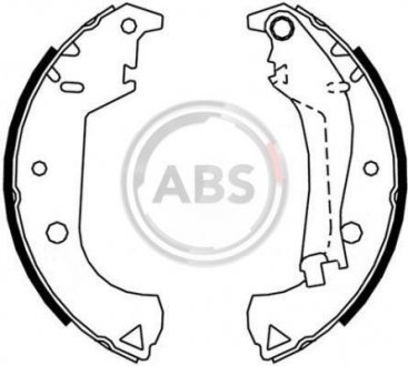 Тормозные колодки.) A.B.S. 9119